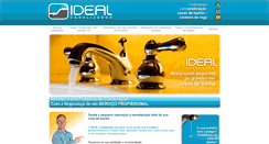 Desktop Screenshot of idealcanalizador.pt